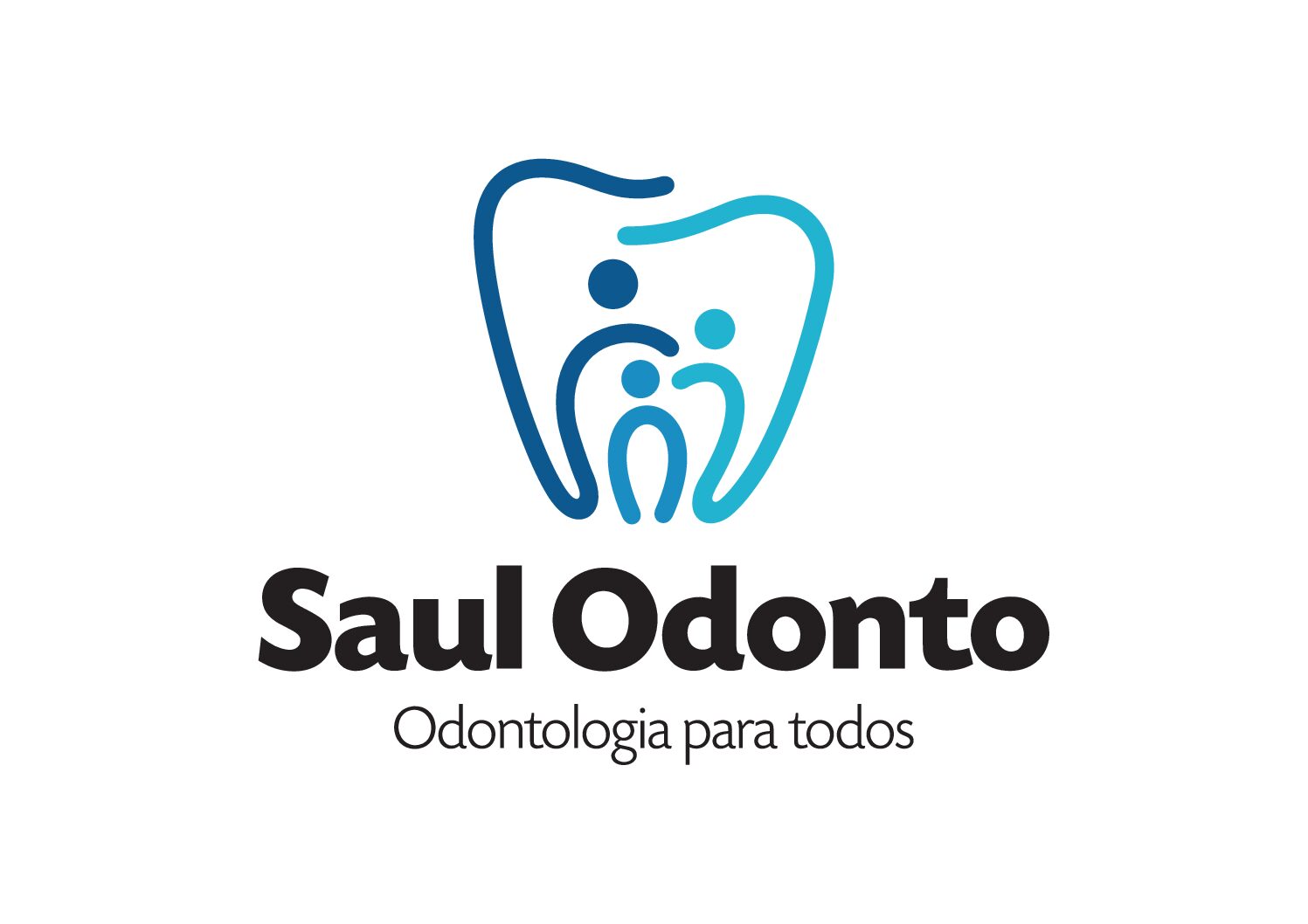 Logo simulado azul